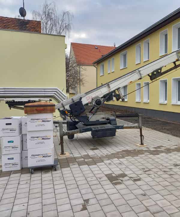 Möbellift in Bad Homburg vor der Höhe Büroumzug