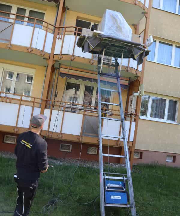 Büroumzug mit Möbellift in Bad Homburg vor der Höhe